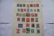 A Collection of Stamps from Austria and Germany on loose pages