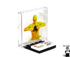 LEGO Rare The Art Of The Brick By Nathan Sawaya Lego Printed Museum Exhibit Limited Edition Promo Printed On A Lego Plastic Glass Window This Sculpture Simply
