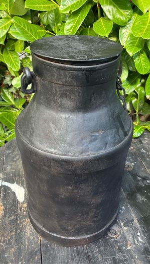 Vintage Original Steel Milk Churn