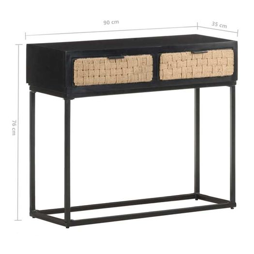 Console Table 90x35x76 cm Solid Mango Wood