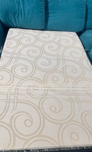 Teal  corner Sofa/sofabed