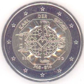 Germany 2 Euro Commemorative Coin Charlemagne 2023