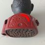 Piggy Bank Cast Iron Jolly Man negro Money Box Image 5