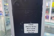iPhone 18 pro max - 512GB EU model - Black &amp; Burgundy