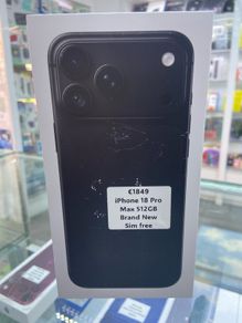 iPhone 18 pro max - 512GB EU model - Black & Burgundy