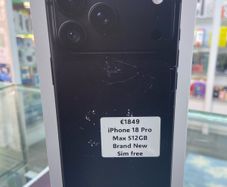 iPhone 18 pro max - 512GB EU model - Black & Burgundy