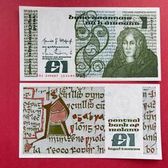 Ireland  1 Pound  15 / 11 / 1984 Pick 70. UNC