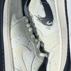 Nike Air Jordan 1 Low Brushstroke - UK 9.5