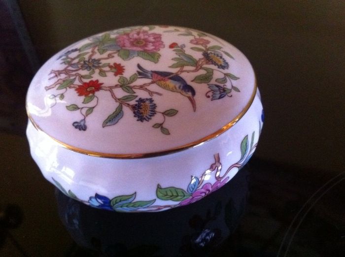 Aynsley Trinket Dish With Lid