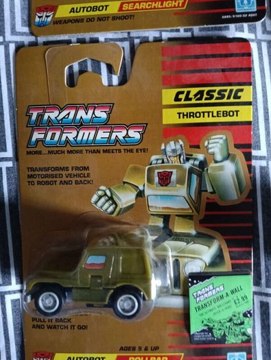 Transformers retro collection