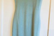 Kookai Stretch Thick Cotton Duck Egg Green Dress
