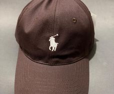 Polo Ralph Lauren Men's Brown and Black Hat