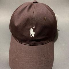 Polo Ralph Lauren Men's Brown and Black Hat