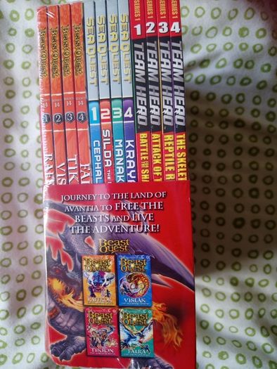 Bnwt Beast Quest Set Of 12 Books
