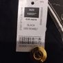 Black Linen Belted Trousers, New With Tags Image 7