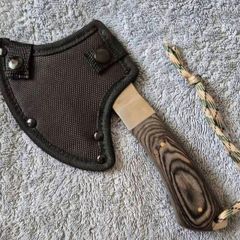 Camping axe.