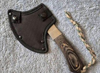Camping axe.