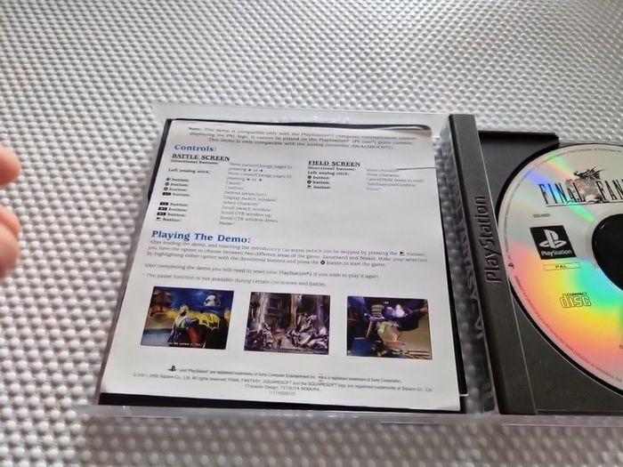Final Fantasy VI PlayStation1 Ps1 PlayStation2 Ps2 Games Original