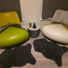 Leolux Pallone modern leather armchairs