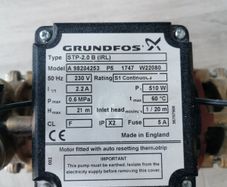 Grundfos STP-2.0 B (IRL) Shower Pump
