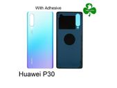 For Huawei P30 Back Battery Cover Rear Glass Panel Case Breathing Crystal New