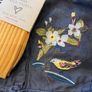 Next age 8-9 BNWT Girl's two piece set, charcoal & ochre Image 5