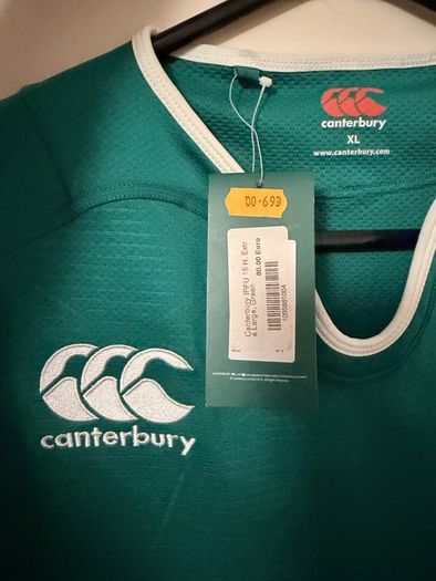 IRFU XL Jersey New Authentic