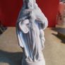 Rare French Holly Figurine Of Sacre Coeur De Jesus Image 8