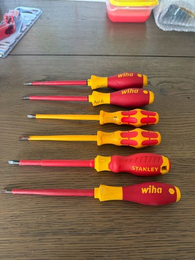 VDE Screwdrivers Flat Head