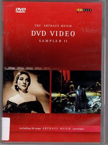 Free Postage! The Arthaus Musik. DVD Video. Sampler II.