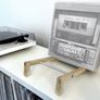 Solid Poplar Vinyl Record Stand Image 3