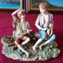 Capodimonte Italian Porcelain Large Figurine Image 6