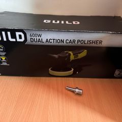 Guild Dual Action Car Polisher+polishing pads set