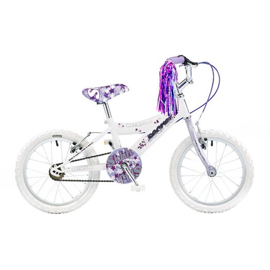Concept Secret Girls Single Speed 16" White/Lilac