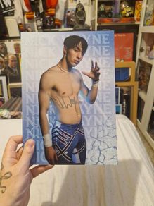 Nick Wayne AEW Autograph