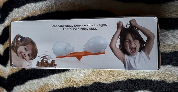 SAVINGS - Piggy Banks - Teeter Totter