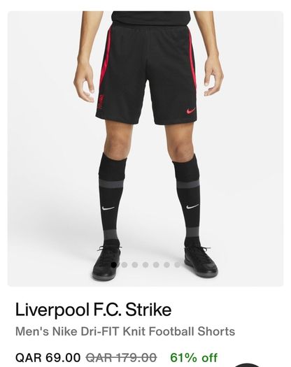 Liverpool F.C. Strike Shorts - Size - Medium - RRP - 49.99 - Open To Offers!!