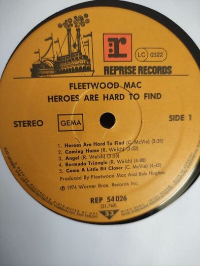 Fleetwood Mac - Hero's are hard to find
