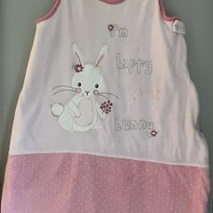 Dunnes Stores Pink Baby Sleep Bag TOG 2.5 0-6 months V. Good condition
