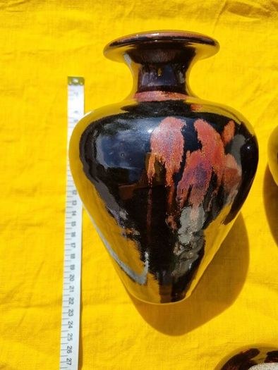 Louis Mulcahy Vases. Vinted. Set of 3.