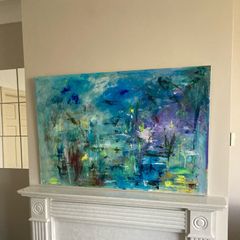 XL Original painting original art Dublin