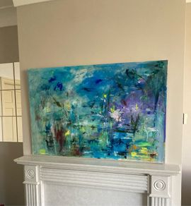 XL Original painting original art Dublin