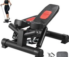 Stair Stepper for Exercise at Home Mini Stepper with Resistance Band