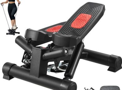 Stair Stepper for Exercise at Home Mini Stepper with Resistance Band