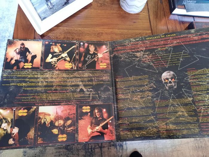 CIRITH UNGOL: Servants of Chaos - 3 LP Gatefold (200 Aflame pressing)-released 2011