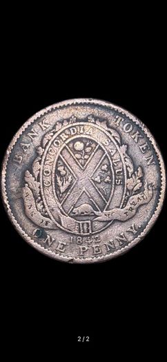 1842 Bank of Montreal Token