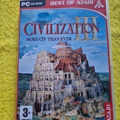 Pc Cd rom Civilization 3 III Sid Mayer s games Original