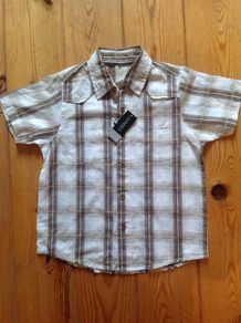 BNWT Age 4 Checked Shirt