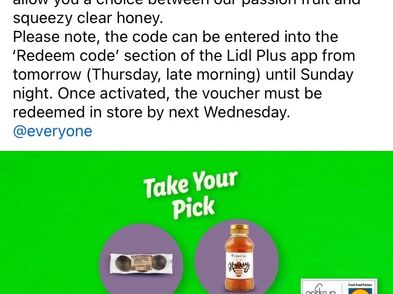 Lidl Coupons For Sale in Kildare, Kildare from Kevin8888