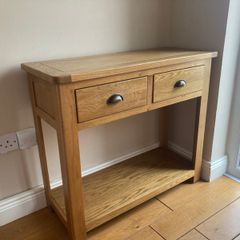 Oak Hall table